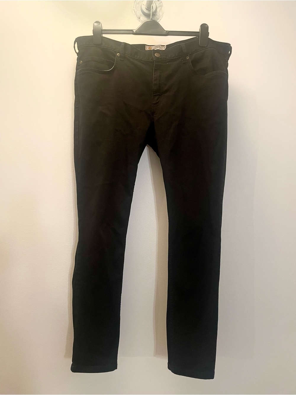 Carhartt Men's Black Slim Jeans